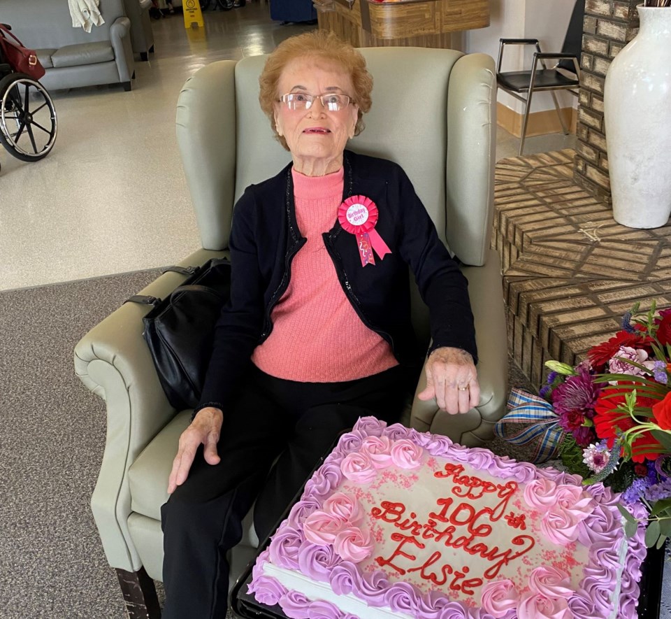 Elsie Cameron Carlyle 106th birthday