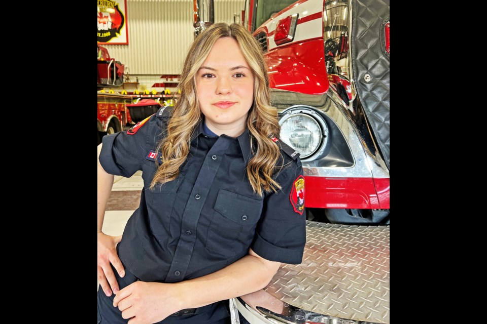 Jola Bell-Erb is a fire fighter with the Weyburn Fire Dept. and has been chosen to be in the 2024 Saskatchewan Fire Fighters Calendar after taking part in a competition that ended on Saturday.