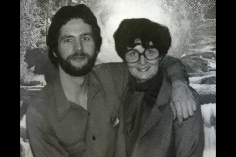 Joyce Milgaard visiting her son David Milgaard in 1980 in Kingston Penitentiary. David Milgaard was wrongfully convicted of the 1969 rape and murder of Saskatoon nursing assistant Gail Miller.