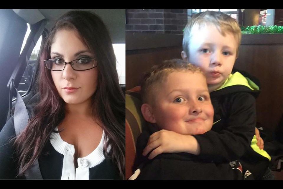 Kimberly Oliverio, (left), Theodore Cardinal (centre), and Brenden Major, were killed in a crash on Highway 16 near Langham on Feb. 22, 2016. 