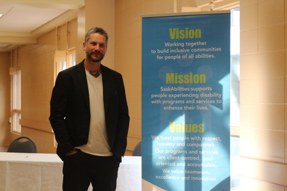 Mental health advocate and author, Allan Kehler, was the Opening Keynote Speaker at the Sask Abilities Mental Health Conference.