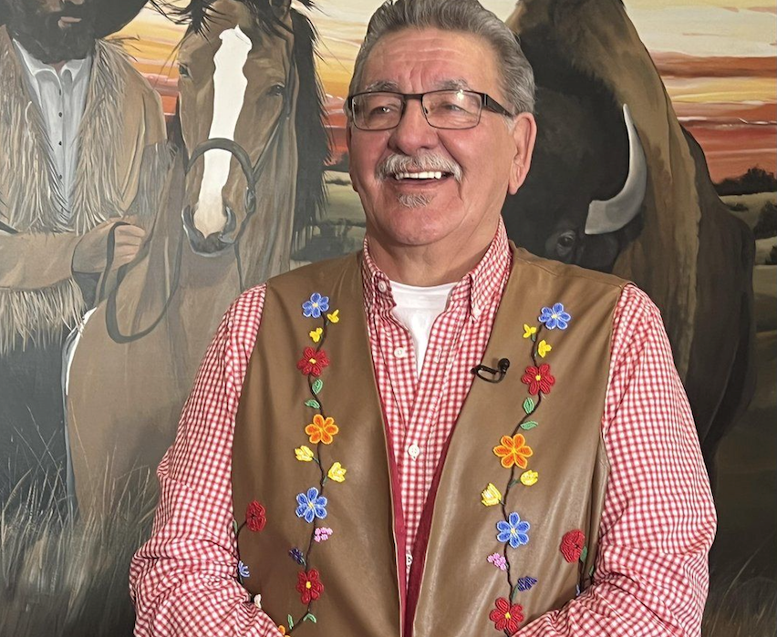 Metis Elder Norman Fleury