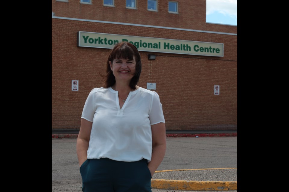 Carla Beck, the newly elected leader of the Saskatchewan New Democratic Party, was in Yorkton on Wednesday afternoon to bring attention to service disruptions at healthcare centres in the province.