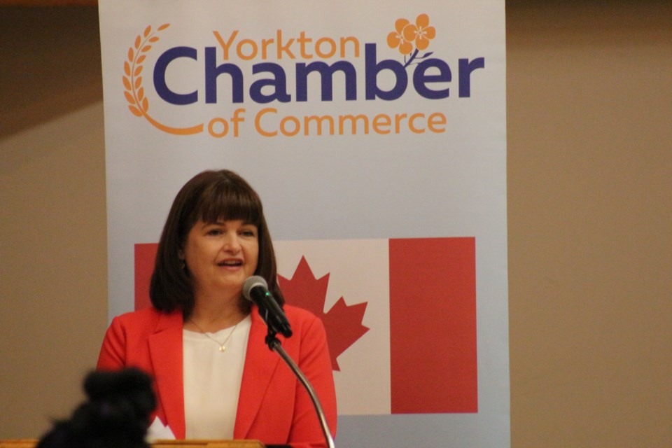 Sask NDP leader speaks at Chamber of Commerce lunch