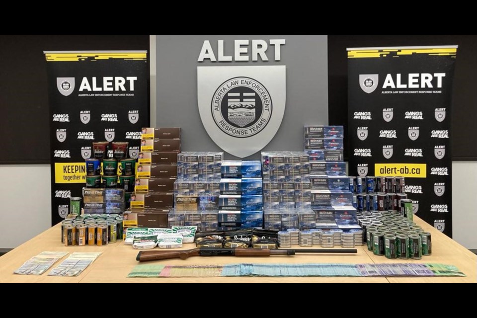 ALERT Lloydminster seized more than $54,937 of illegal cigarettes and cigars following a five-month investigation into tobacco trafficking taking place online.