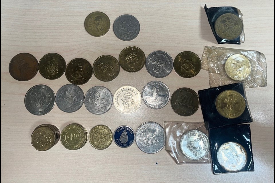 Shown are some of the collectibles police are looking for the owner of.