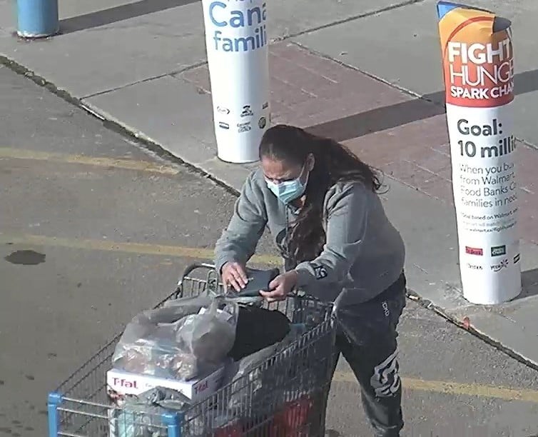 If you can identify this female, please click the 'Contact Us' button on the Saskatchewan Crime Stoppers Facebook page.