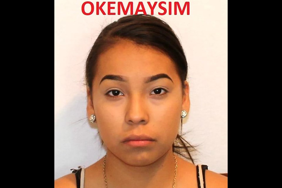 Gayle Okemaysim has been evading arrest since 2019.