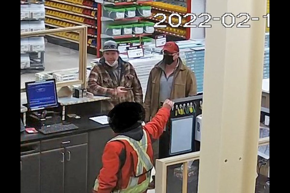 Yorkton RCMP needs your assistance to identify these two males