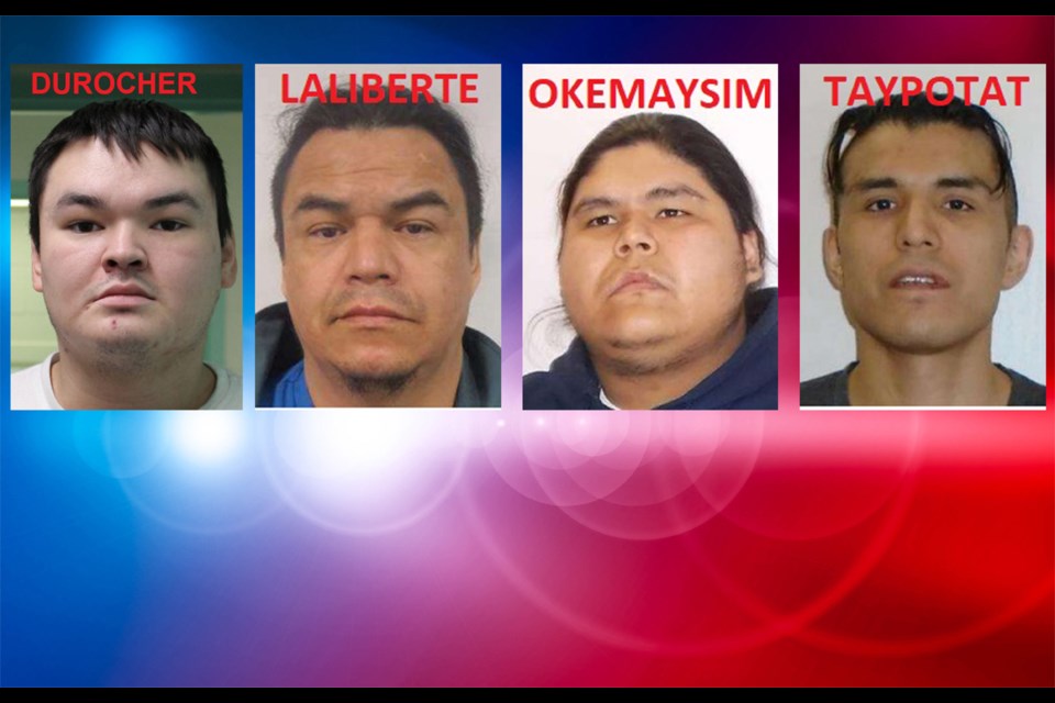 There are four wanted individuals on the Saskatchewan Crime Stoppers 'Mugshot Monday' list posted on May 29.