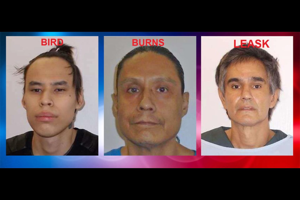There are three unlawfully at large suspects on the Saskatchewan Crime Stoppers Weekly Wanted list.