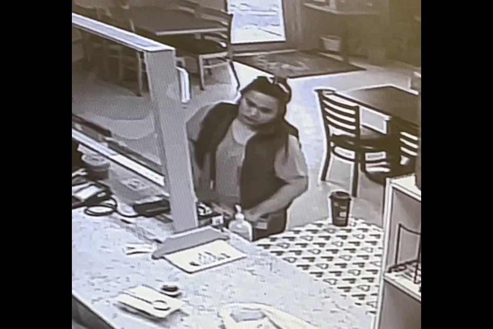 Yorkton RCMP are requesting assistance to identify this female for a theft from a restaurant in Yorkton which occurred on September 12, 2022.