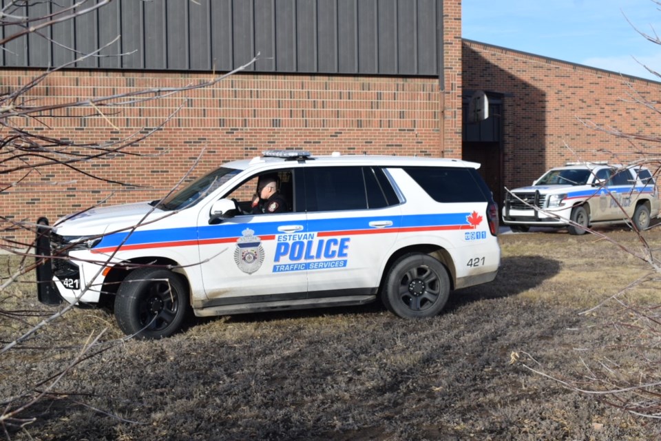 Members of the Estevan Police Service and Weyburn Police Service held a joint training session on Wednesday.
