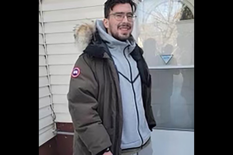 Keaton Adamyk's fingers were injured in an incident at Saskatoon Police Service cells. 