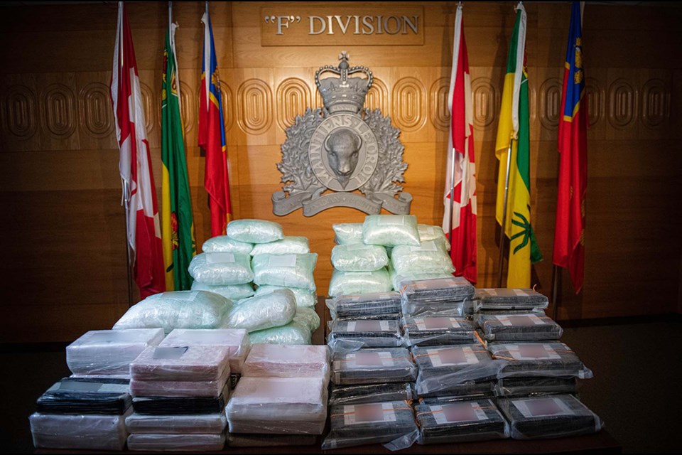 The methamphetamine seized has been tested and resulted in purity levels as high as 100 per cent. The cocaine seized has been tested and resulted in purity levels as high as 86 per cent. 