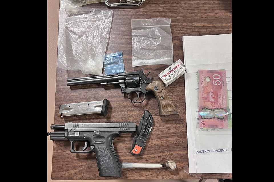 As a result of the arrest of Matthew Barker at a Winnipeg location on May 6, officers located approximately 27 grams of methamphetamine along with a weapon and drug-related paraphernalia.