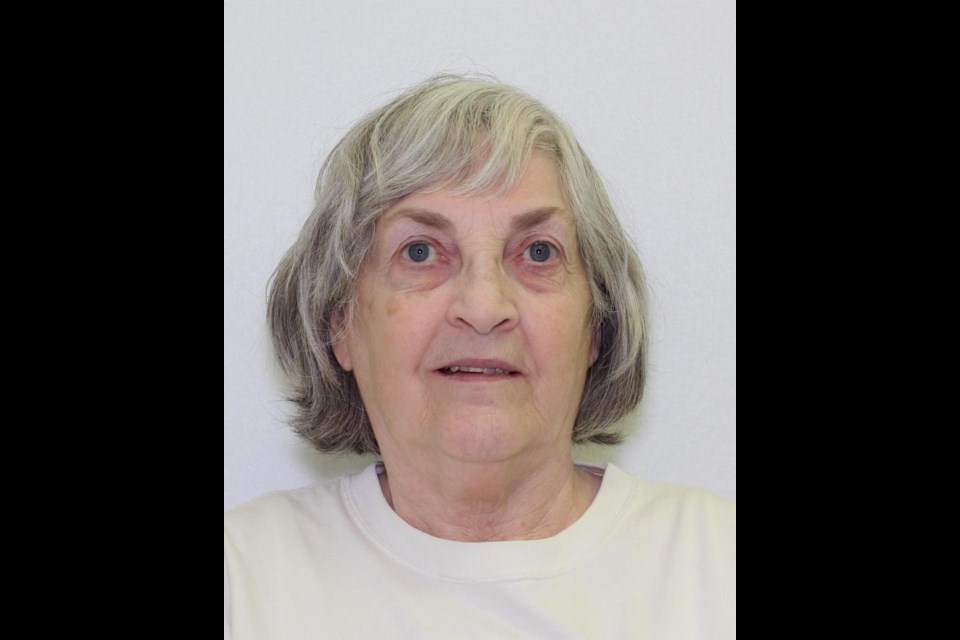 The Weyburn Police Service is seeking the public's assistance in locating Frances Gazeley.