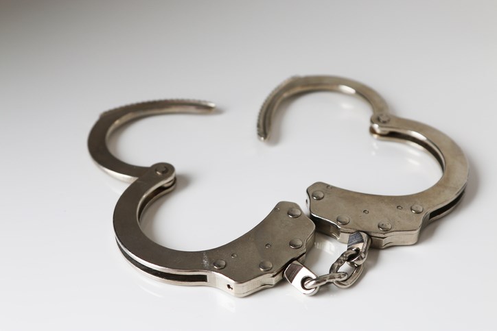 police open handcuffs James C. Hooper Getty