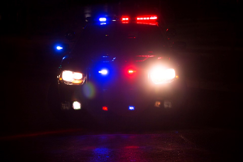 RPS used their aerial unit to track a speeding vehicle through the city in the early hours of Sept. 19.