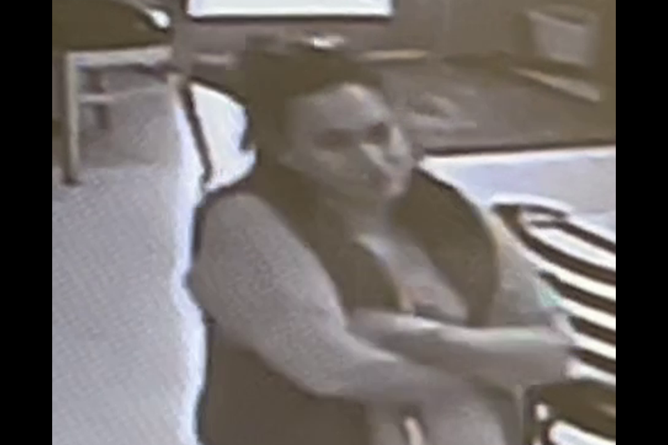 Yorkton RCMP would like to identify and speak with this female.