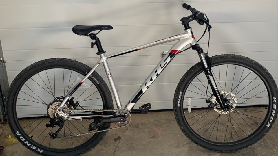 Silver KHS Zaca Mountain Bike