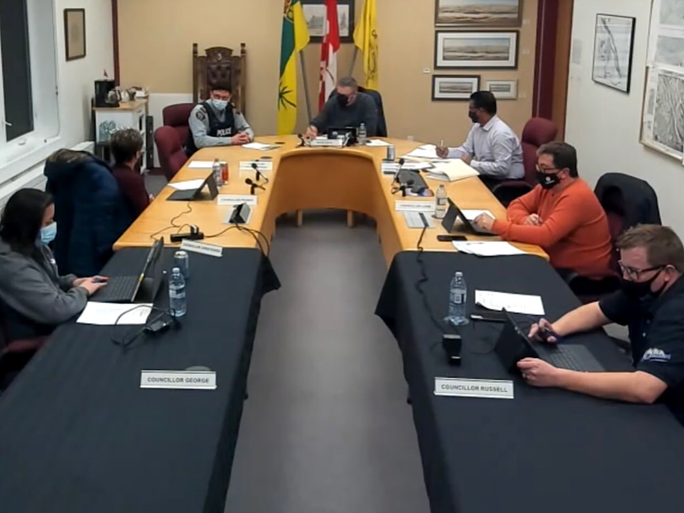 Battleford council Jan 24 - RCMP report