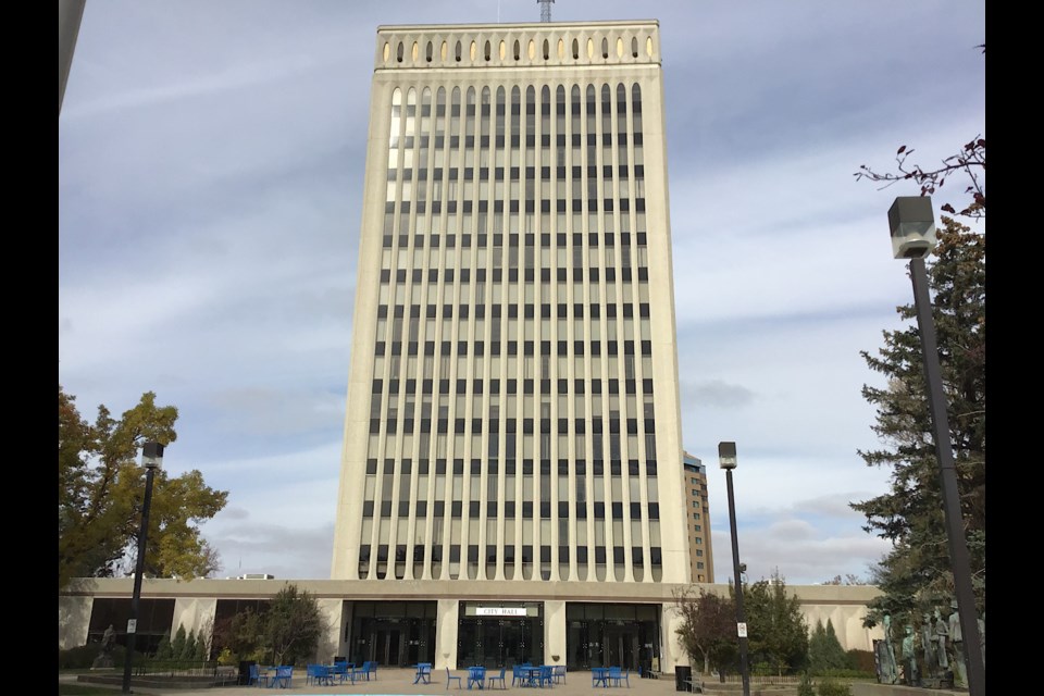 A look at City Hall in Regina, a civic landmark and where I ended up spending plenty of time covering the news.