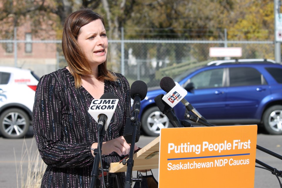 NDP health critic Vicki Mowat