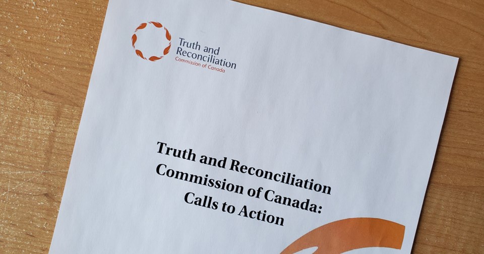 truth-and-reconciliation-report-on-desk