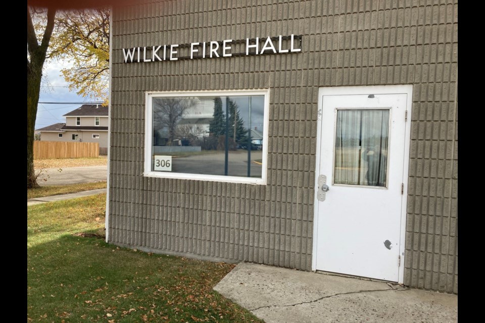 Wilkie and District Fire Department are recognized during annual Fire Prevention Week activity.