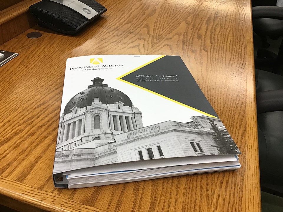 Provincial auditor’s report 2022 2