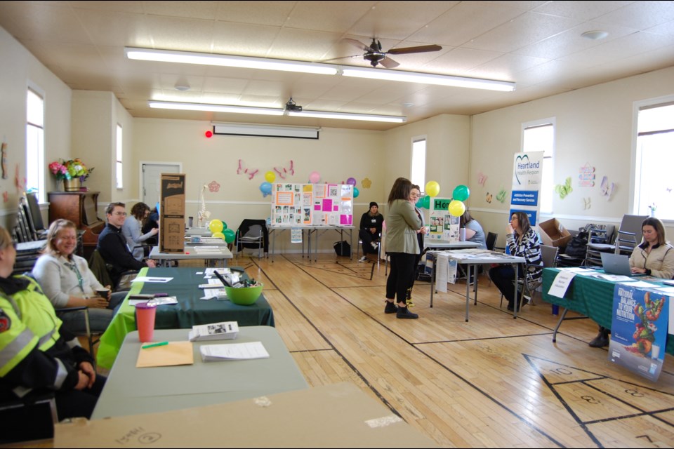 More than 10 SHA medical professionals were on hand at the first Community Wellness Fair to assist community members with any questions or concerns they may have.