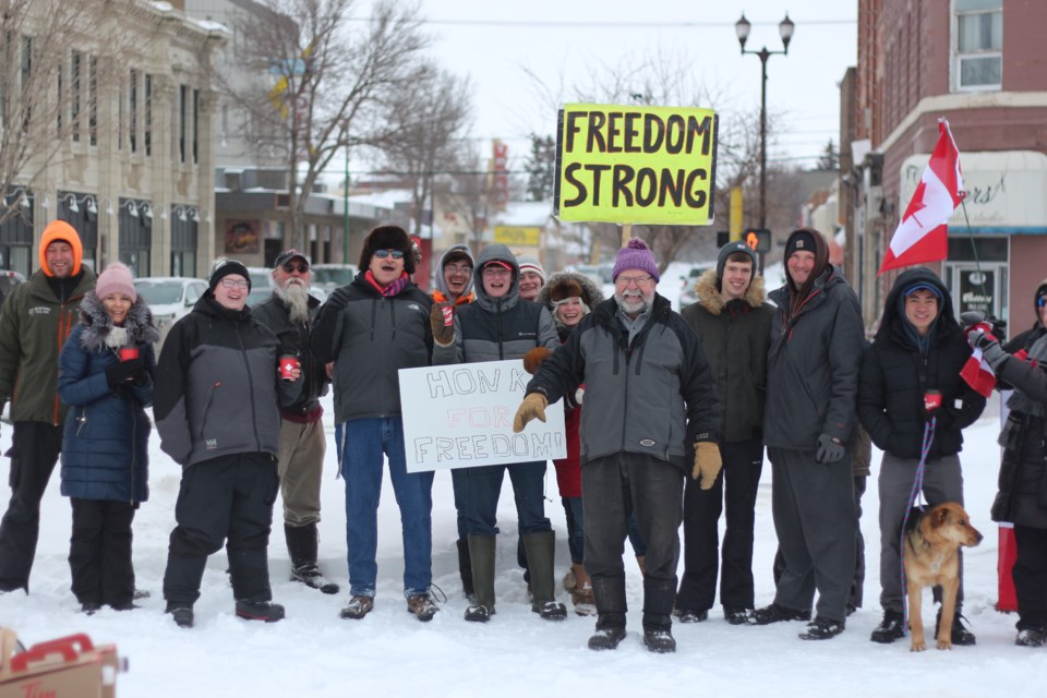 Yorkton_Convoy_Protestors