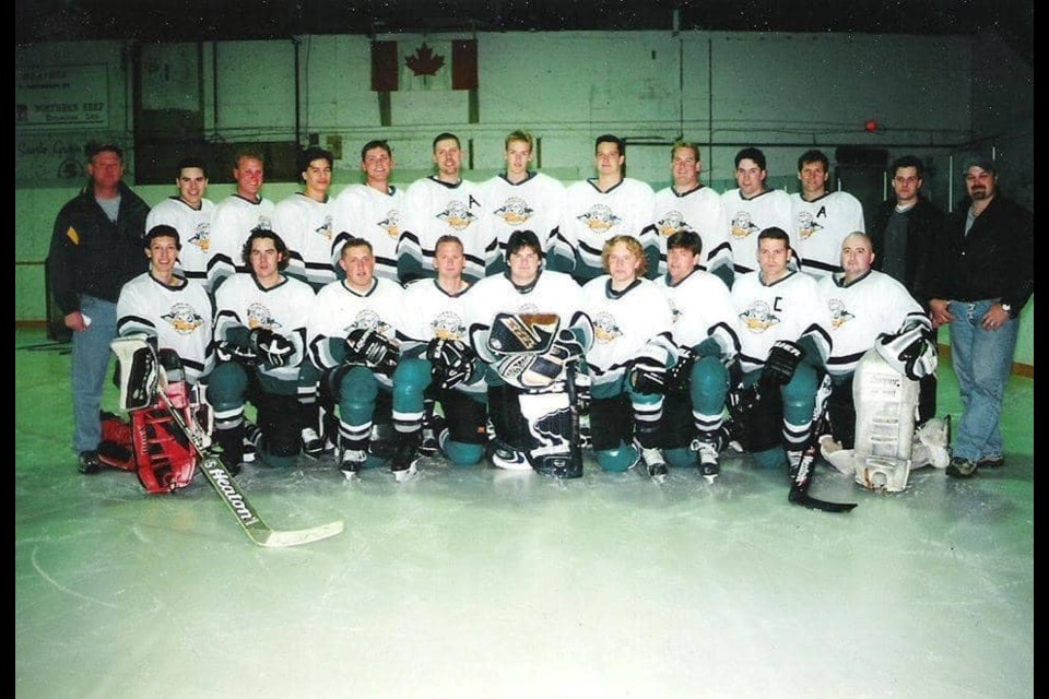 The inaugural year of a 20-year run for the Luseland Mallards, taken in 2002.
