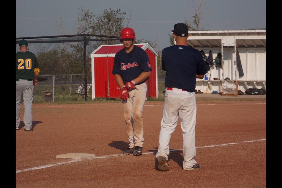 Unity Junior Cardinalscoach, Dan Feser, is excited about the home opener in Unity May 19.