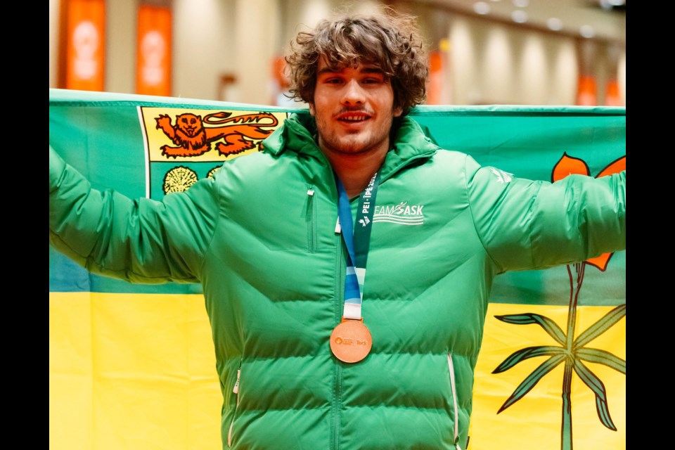 Team Saskatchewan picked up another medal in Judo at the 2023 Canada Winter Games