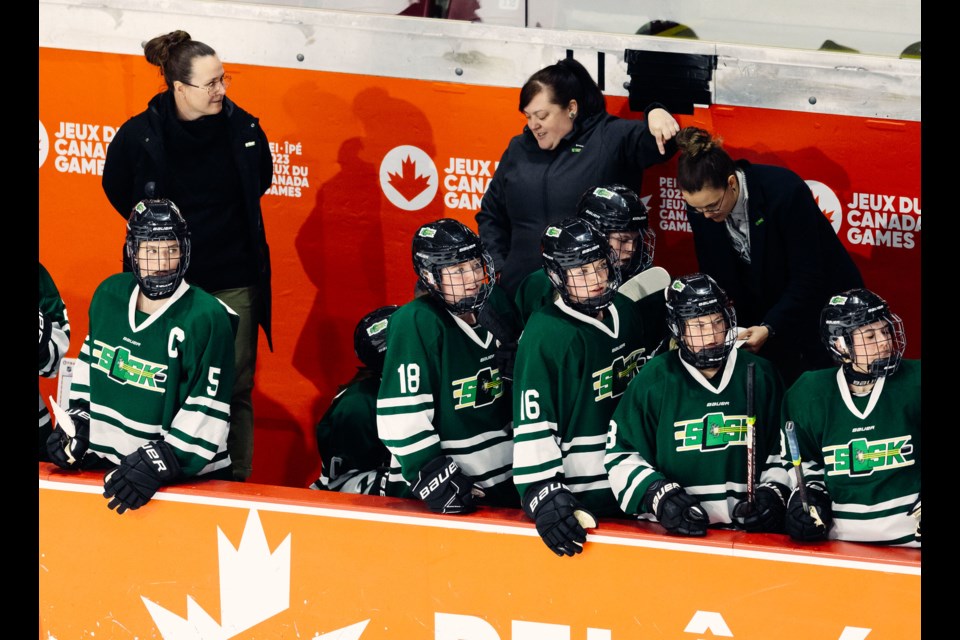 Saskatchewan is the only team to boast an all-women’s staff in hockey, which is a statement to their development of female coaches in the province and the evolution of the game.