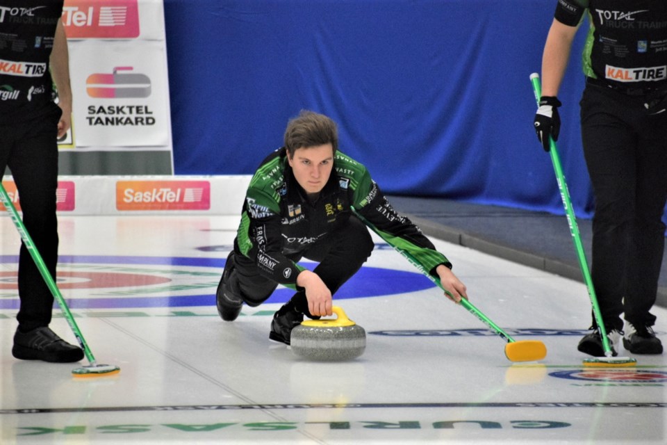 The SaskTel Tankard offered plenty of curling for fans on Thursday. 