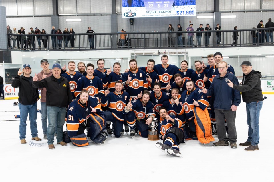 The Assiniboia Senior Rebels had a remarkable season, capped off by winning the league championship.
