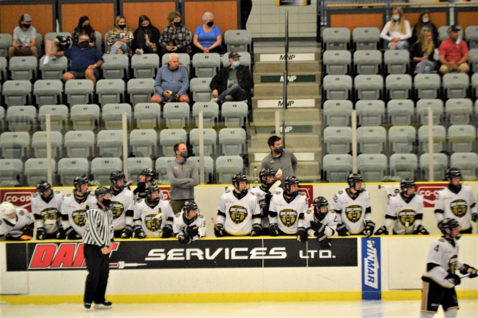 Bears Team bench