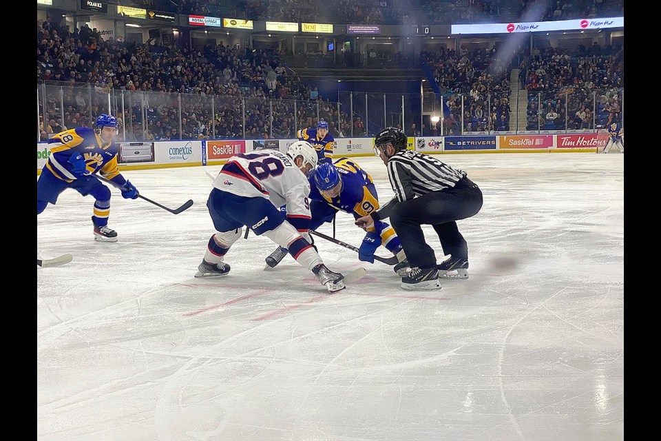 The Blades have been attempting to get under the skin of Connor Bedard, twice sending the captain to the penalty box during a game in Saskatoon.