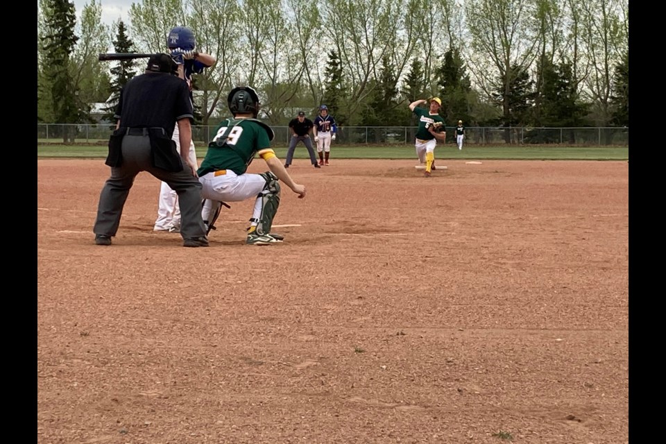 Former Unity Senior Cardinal, Cory Wildeman, will be on the mound for the Wilkie Brewers for a second season. 