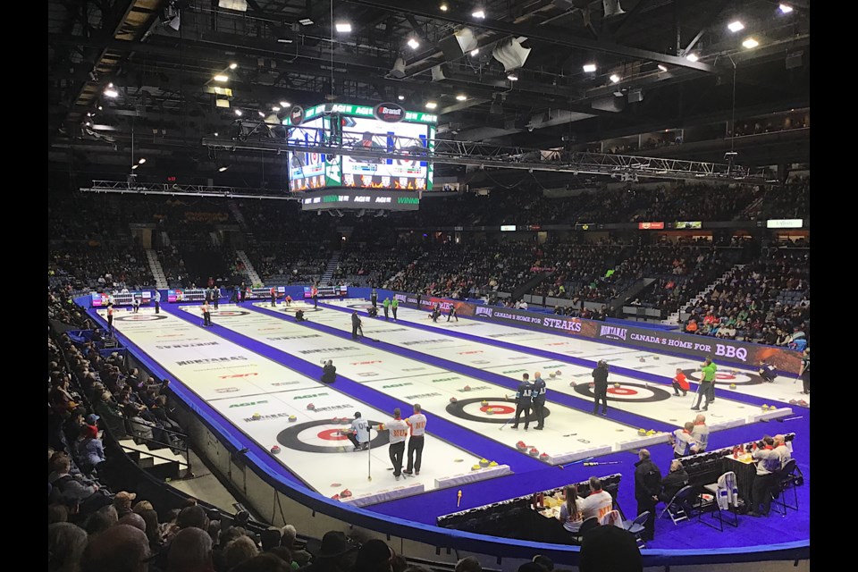 Night two at the Brandt Centre for the 2024 Montana’s Brier.