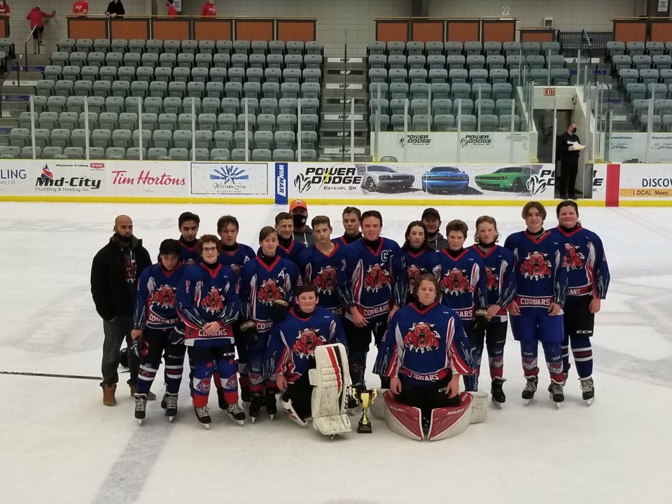 Carlyle Cougars U15 champions