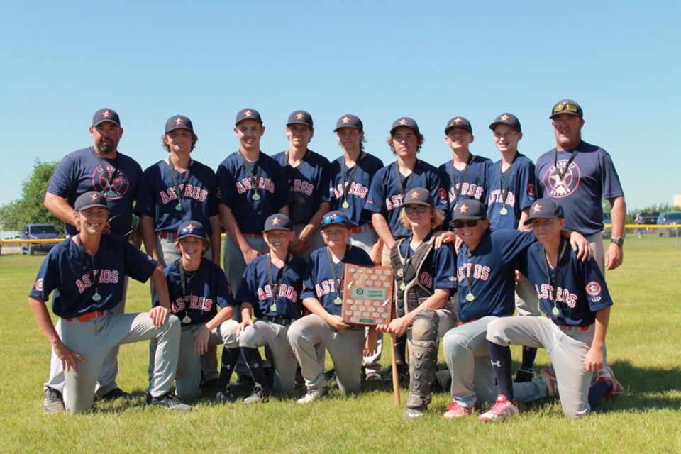 Carnduff Astros Provincial champions