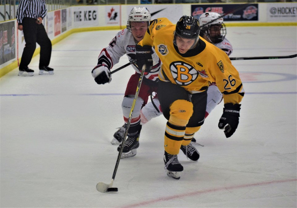 Estevan Bruins Brooks Bandits pic