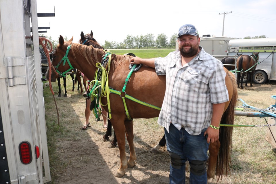 Stephan Prodael at Invermay Fair 2021.