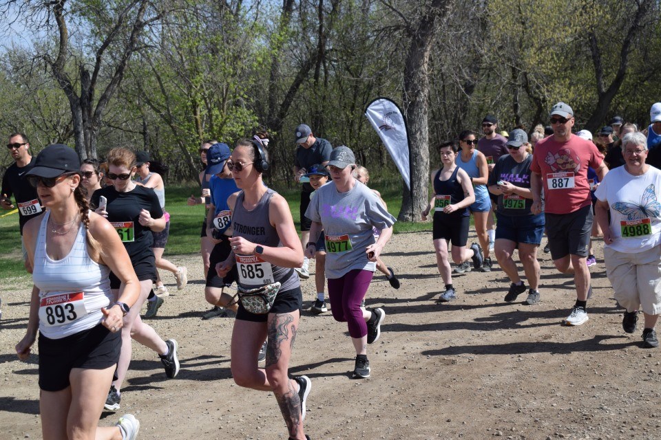 The annual Coal Country Run-Walk attracted many. 
