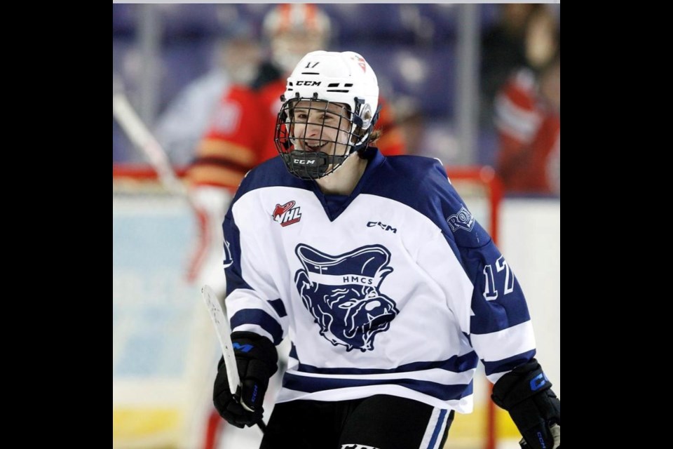 Cole Reschny was called up twice and played four games with WHL team Victoria Royals.