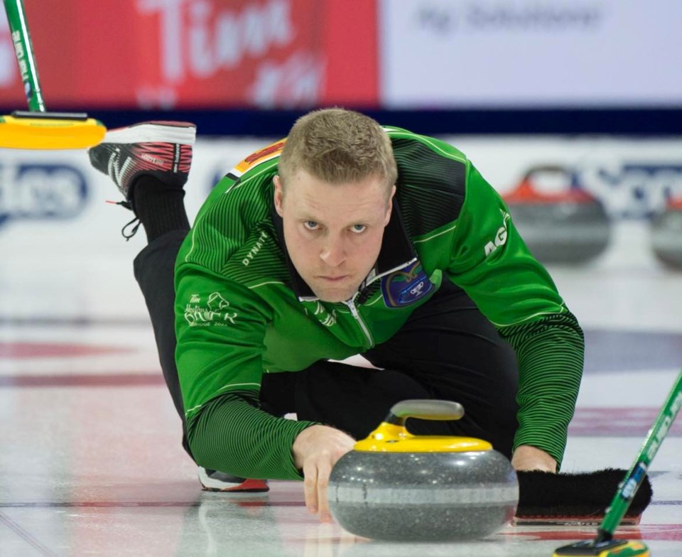Colton Flasch by Micheal Burns - Curling Canada 72